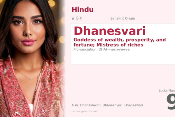 Dhanesvari Meaning — Goddess of Wealth, Origin & Details (2025)