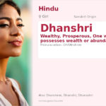 Dhanshri Name Meaning and Details