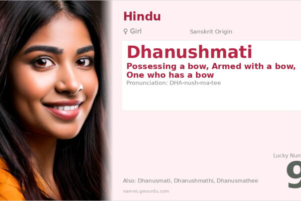 Dhanushmati Meaning — Sanskrit Origin, Girl Name & Details (2025)