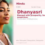 Dhanyasri Name Meaning and Details