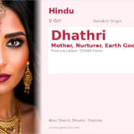 Dhathri Name Meaning and Details