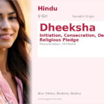 Dheeksha Name Meaning and Details