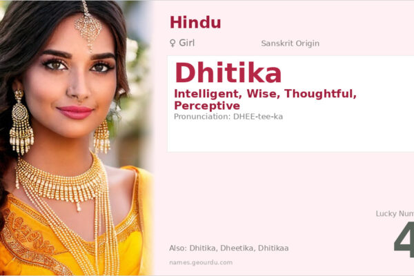 Dhitika Name Meaning — Sanskrit Origin, Girl Name & Details (2025)