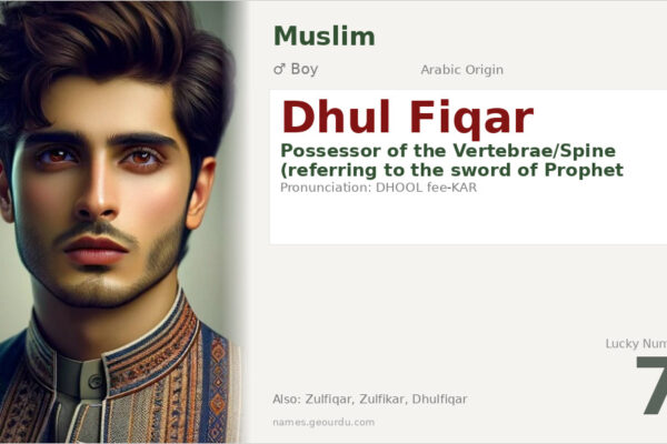 Dhul Fiqar Name Meaning — Arabic Origin, Boy Name & Details (2025)