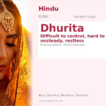 Dhurita Name Meaning and Details