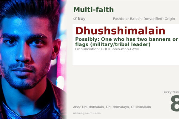 Dhushshimalain Name Meaning — Origin, Gender & Details (2025)
