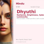 Dhyuthi Name Meaning and Details