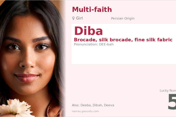 Diba Name Meaning — Persian Origin, Girl Name & Details (2025)