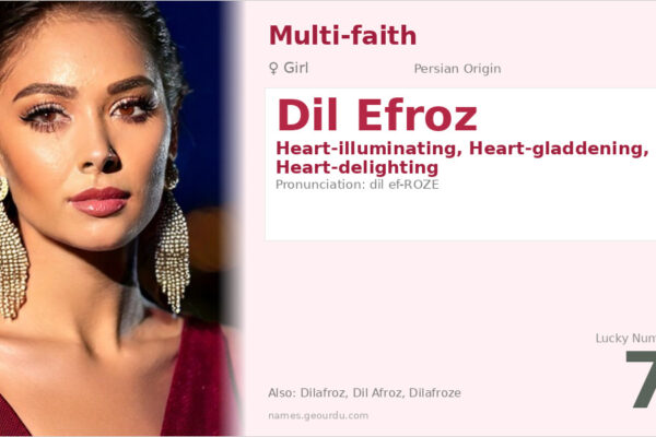 Dil Efroz Name Meaning — Persian Origin, Girl Name & Etymology (2025)