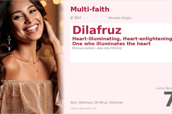 Dilafruz Name Meaning — Persian Origin, Girl Name & Details (2025)