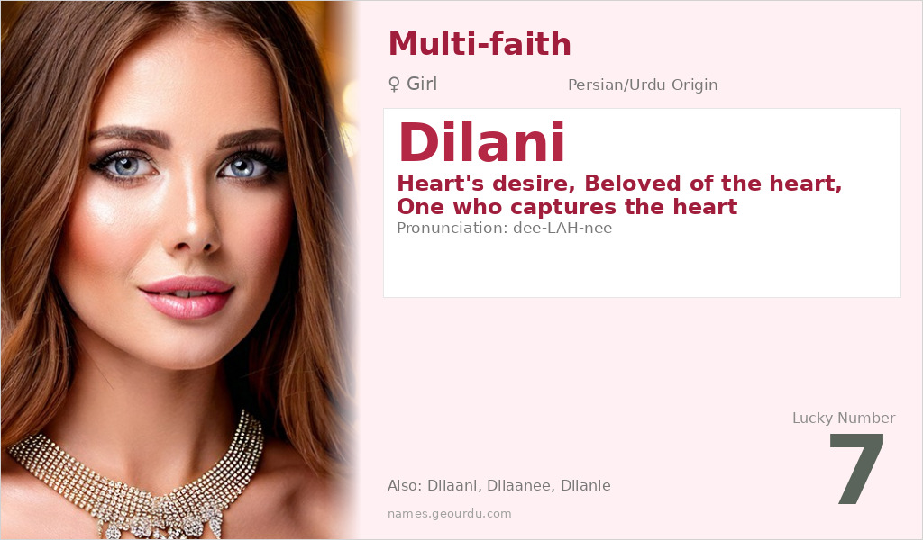 Dilani Name Meaning and Details