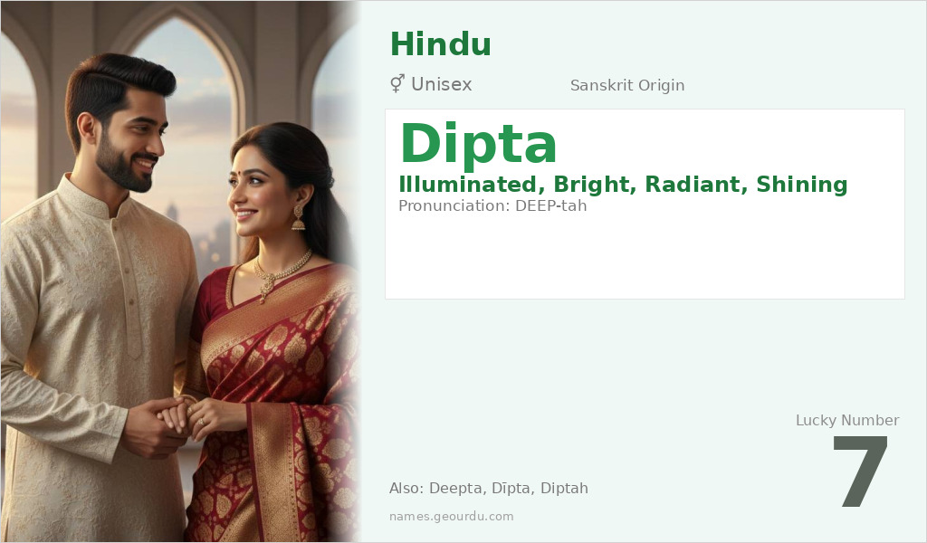 Dipta Name Meaning and Details