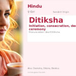 Ditiksha Name Meaning and Details