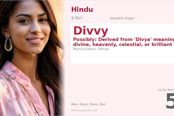 Divvy Name Meaning — Origin, Gender & Details (2025)