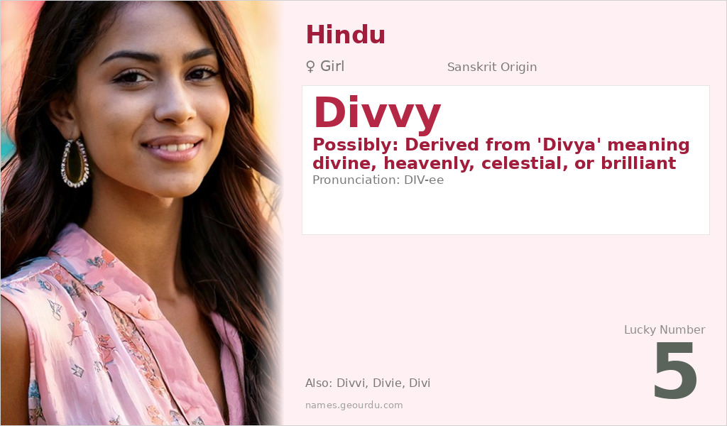 Divvy Name Meaning and Details
