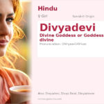 Divyadevi Name Meaning and Details