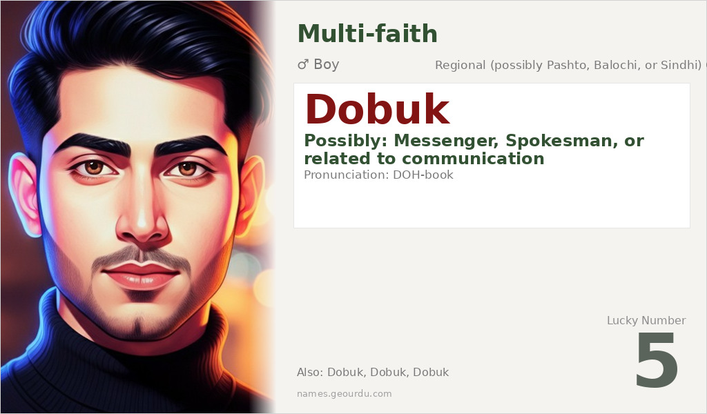 Dobuk Name Meaning and Details