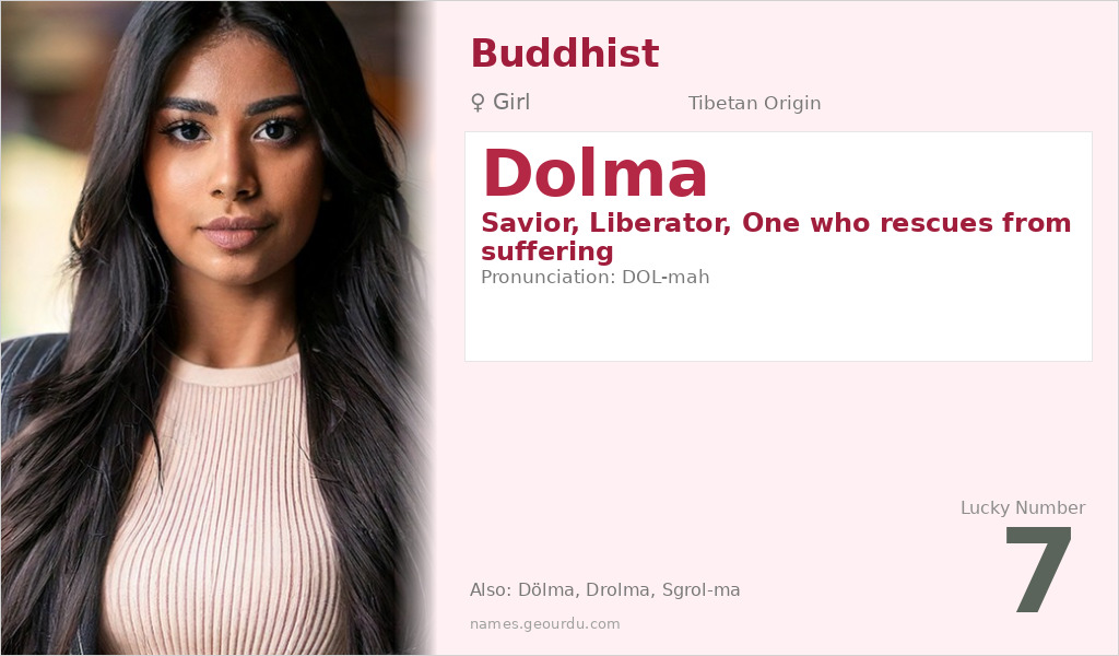 Dolma Name Meaning and Details