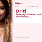 Driti Name Meaning and Details