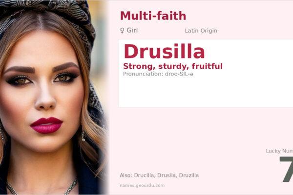 Drusilla Name Meaning — Latin Origin, Girl Name & History (2025)