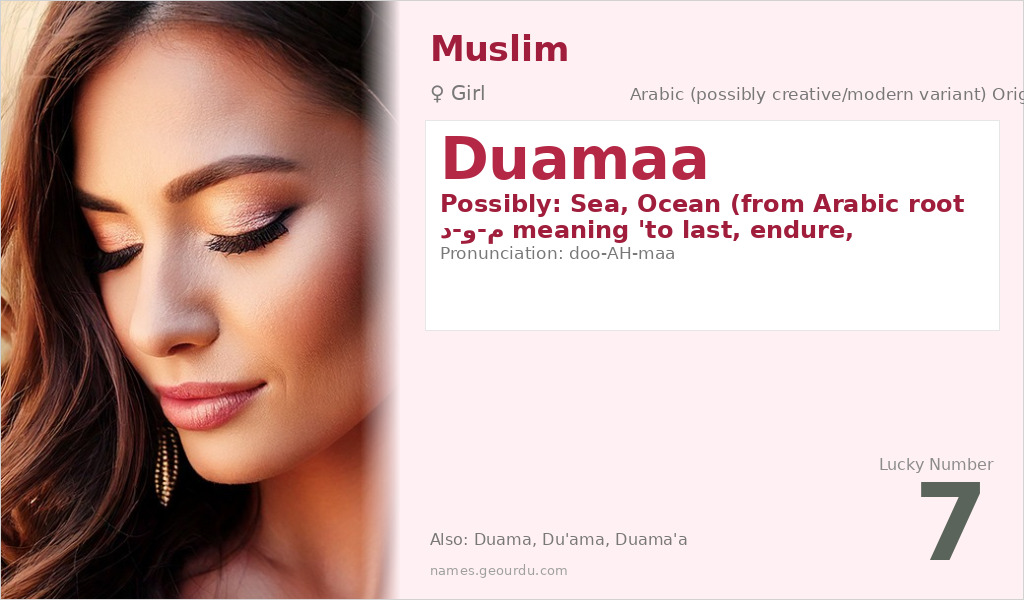 Duamaa Name Meaning and Details