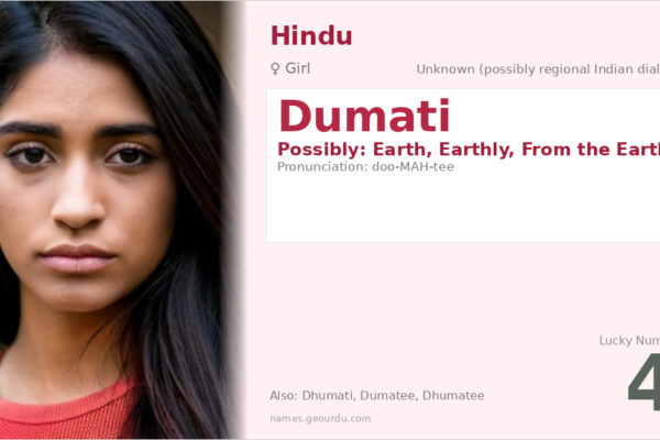 Dumati Name Meaning — Origin, Gender & Details (2025)