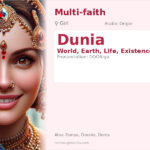 Dunia Name Meaning and Details