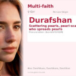 Durafshan Name Meaning and Details