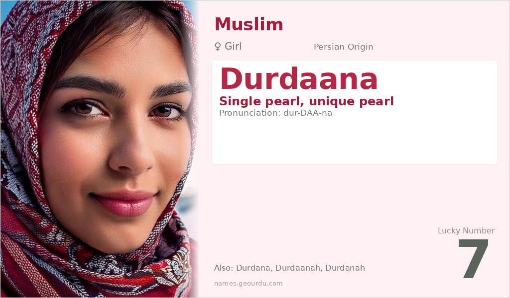 Durdaana Name Meaning and Details