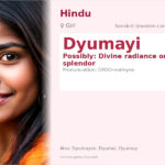 Dyumayi Name Meaning and Details