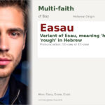 Easau Name Meaning and Details