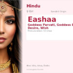 Eashaa Name Meaning and Details