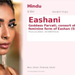 Eashani Name Meaning and Details