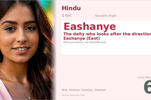 Eashanye Name Meaning — Hindu Origin, Girl Name & Details (2025)