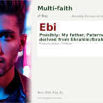 Ebi Name Meaning and Details