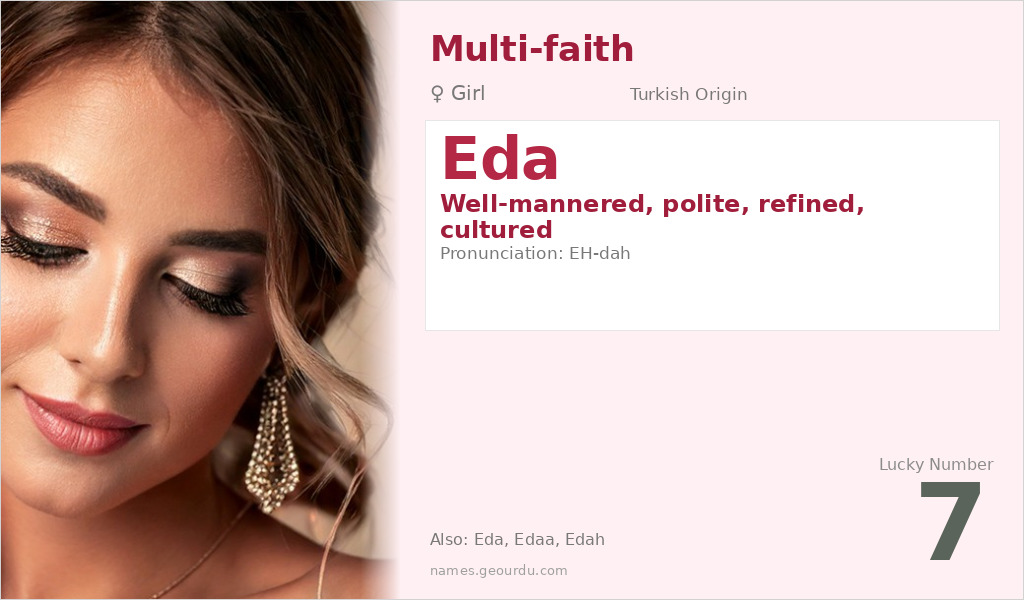 Eda Name Meaning and Details
