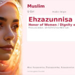 Ehzazunnisa Name Meaning and Details
