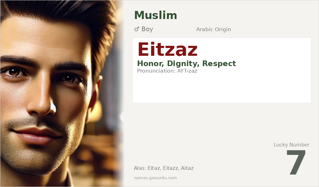 Eitzaz Name Meaning and Details