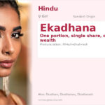 Ekadhana Name Meaning and Details