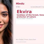 Ekvira Name Meaning and Details