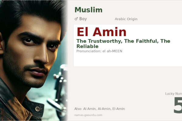 El Amin Name Meaning — Arabic Origin, Trustworthy & Islamic Significance (2025)