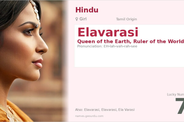 Elavarasi Meaning — Tamil Origin, Girl Name & Details (2025)