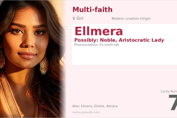 Ellmera Name Meaning — Origin, Gender & Details (2025)