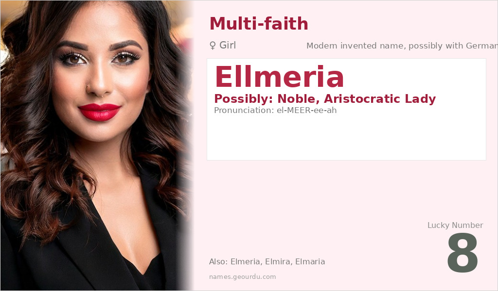 Ellmeria Name Meaning and Details