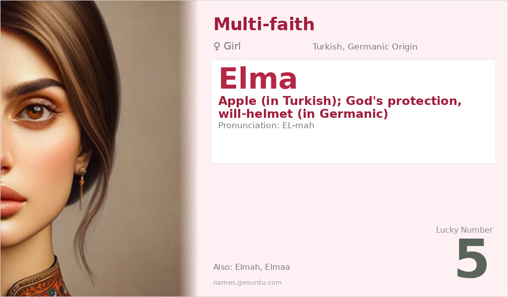 Elma Name Meaning and Details