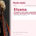 Elsana Name Meaning and Details