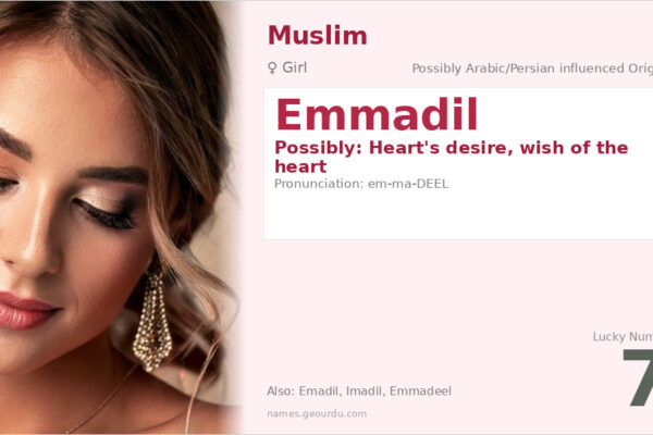 Emmadil Name Meaning — Origin, Gender & Details (2025)