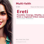 Ereti Name Meaning and Details