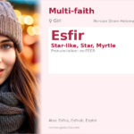 Esfir Name Meaning and Details