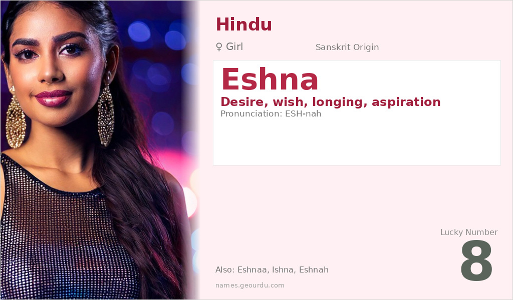 Eshna Name Meaning and Details